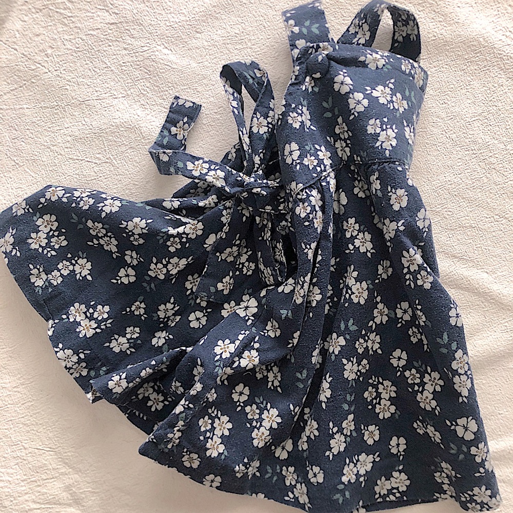Little cotton clothes 12-18m Flower dress